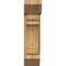 Ekena Millwork Olympic Slat Rough Sawn Bracket w/ Offset Brace, Western Red Cedar, 8"W x 20"D x 32"H BKT0806X20X32OLY06RWR - alternate 4